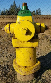 Green Cap Hydrant